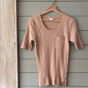 Lacoste Wool-Cashmere Cable Knit Sweater – Size 42 (Approx. M)